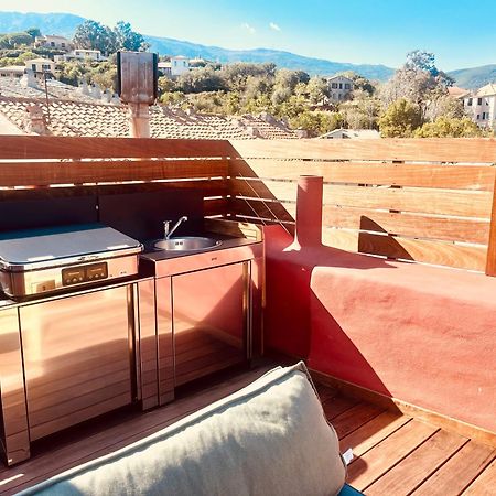 Pepites Bastiaises Piazza D'A Appartement Roof Top Vue Mer Bastia  Exteriör bild