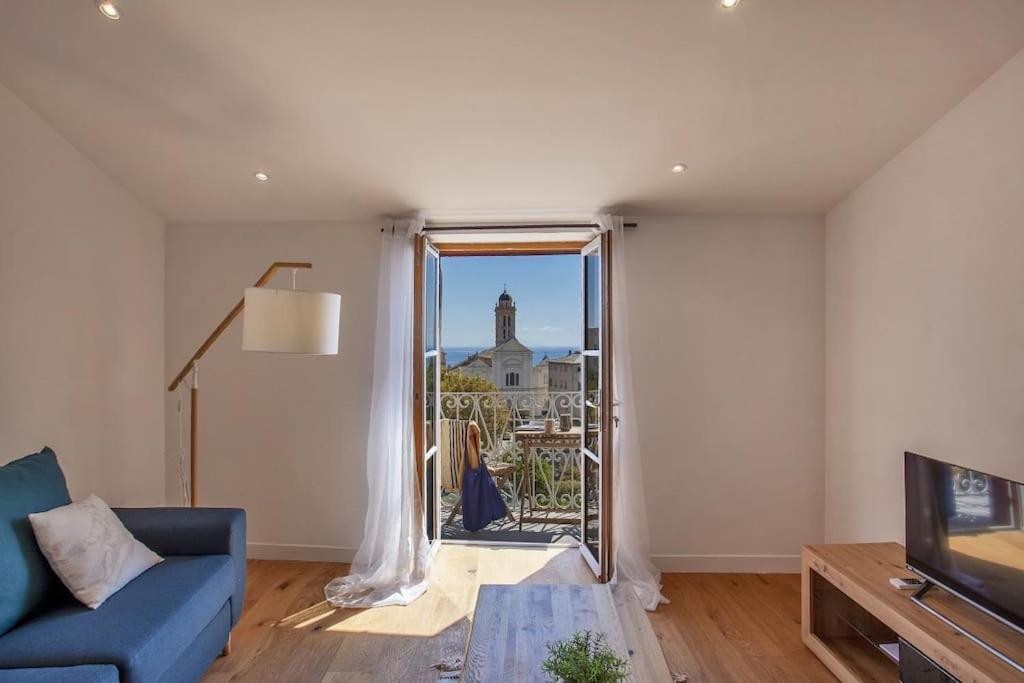Pepites Bastiaises Piazza D'A Appartement Roof Top Vue Mer Bastia  Exteriör bild