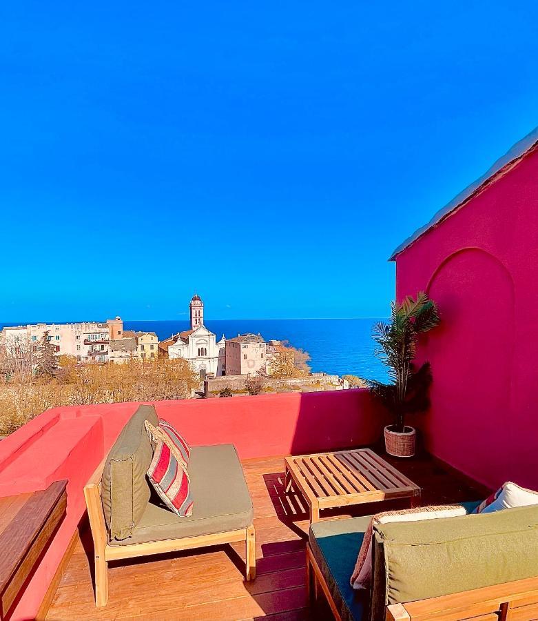 Pepites Bastiaises Piazza D'A Appartement Roof Top Vue Mer Bastia  Exteriör bild