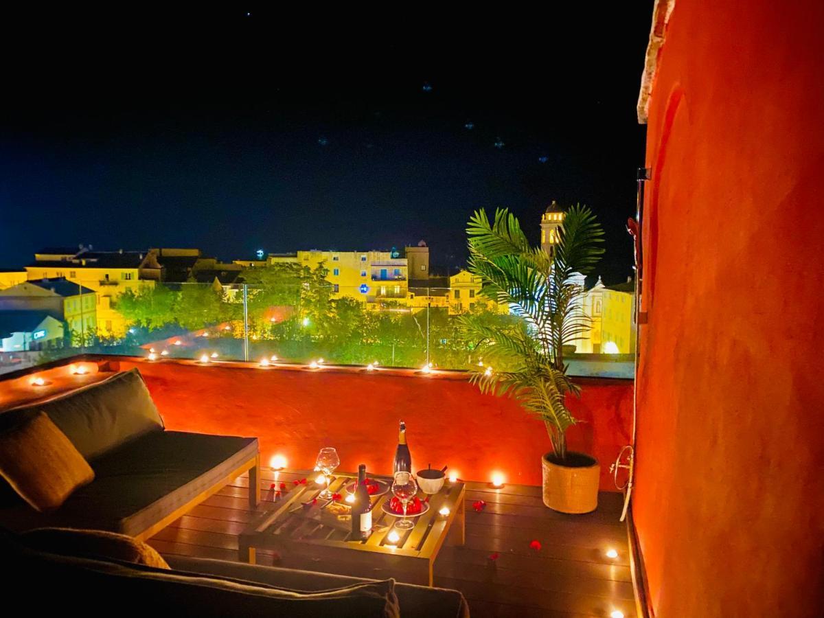 Pepites Bastiaises Piazza D'A Appartement Roof Top Vue Mer Bastia  Exteriör bild
