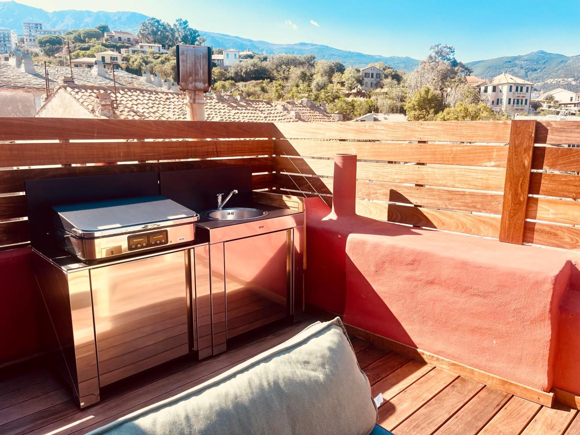 Pepites Bastiaises Piazza D'A Appartement Roof Top Vue Mer Bastia  Exteriör bild